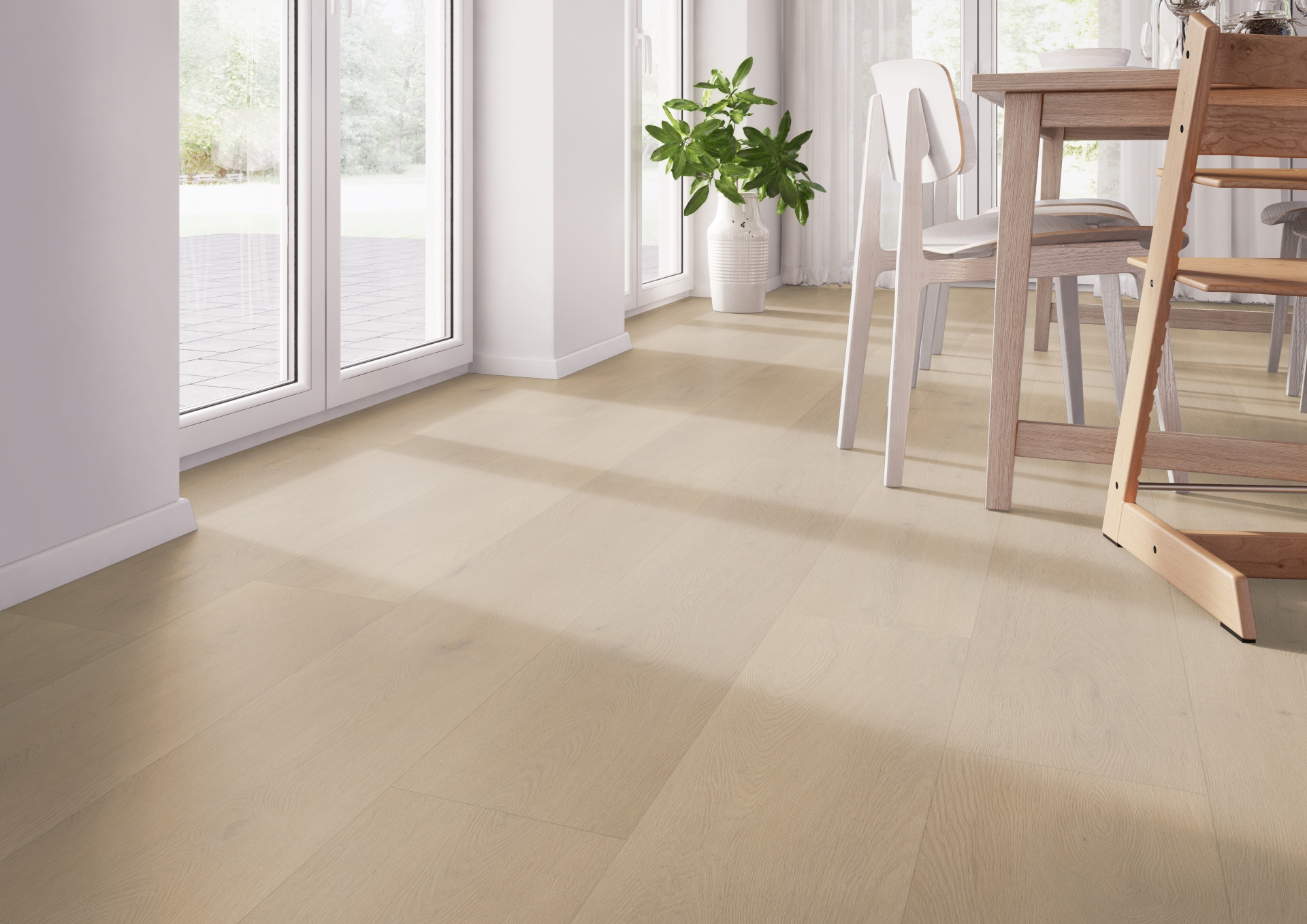 PVC Rigid click inclusief leggen